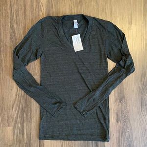 American apparel LS triblend shirt